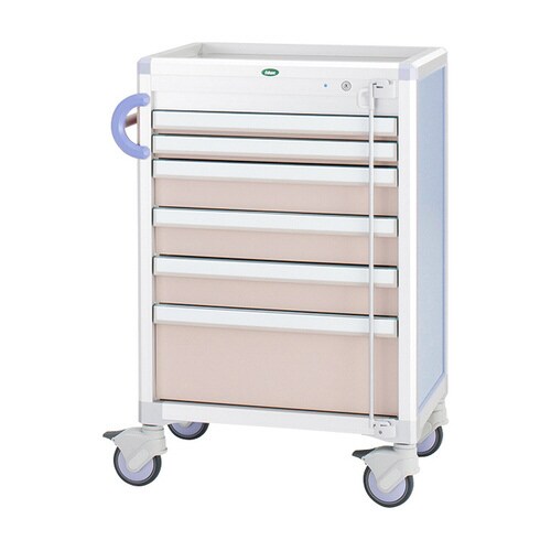 麻酔カートC60−A01B(本体:ブルー/P