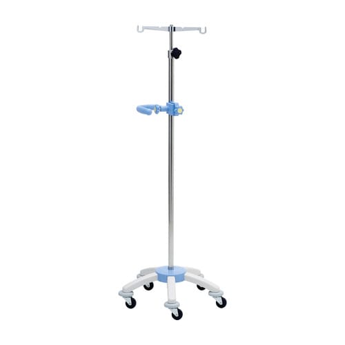 ガートル台(静かな音)グリップ付(ホワイトブルー)