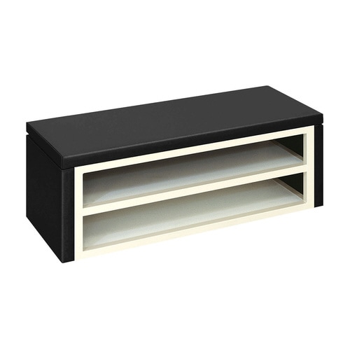 下駄箱ベンチ(01)(W60)黒