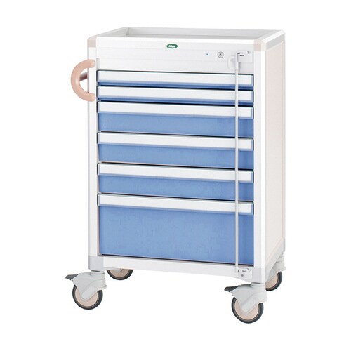 麻酔カート C60−A01B(本体ピーチ/B