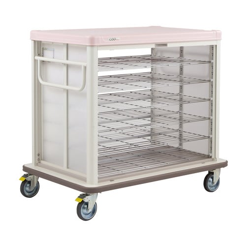 常温配膳車COO(48枚用)シュガーピンク