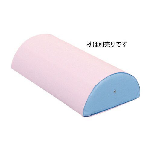 半円マクラ(特大)用綿製カバー C−04 ピンク