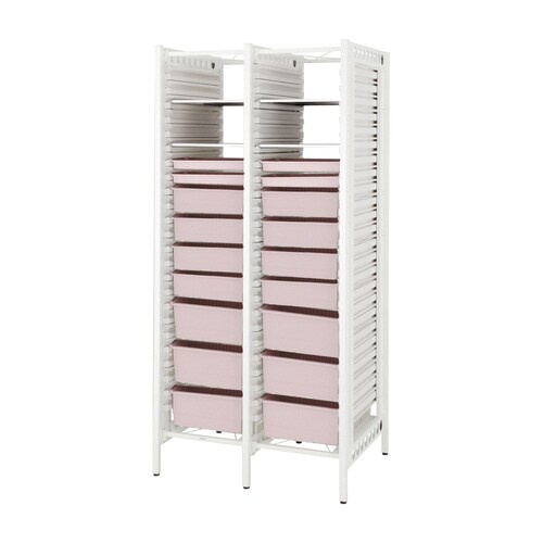 メディカルラック・スリム トレー:ピンク