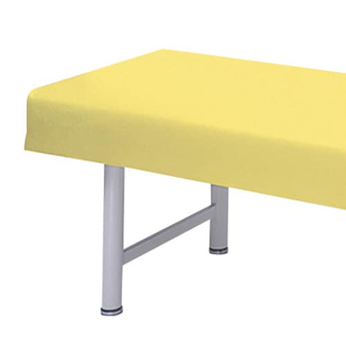 診察台カバー(レザー製)60×180 イエロー