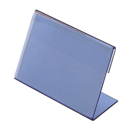 名札立(L型) 70×110mm(ブルー)