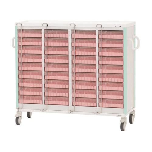 与薬カート(1Week・36床用)グリーン