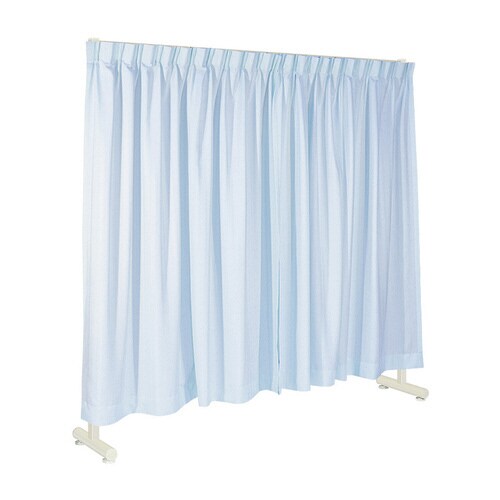 伸縮スクリーン(120×180cm)ブルー