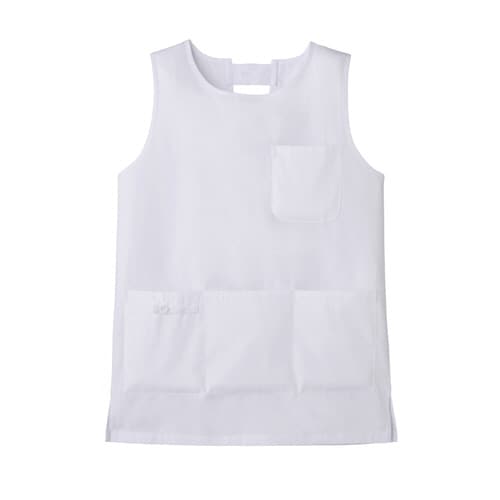 予防衣(ショート丈)S ホワイト