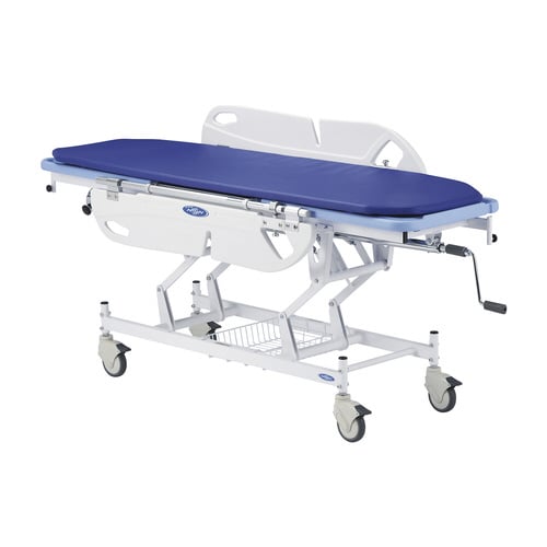 昇降式ストレッチャー(全輪ストッパ付)背上げなし