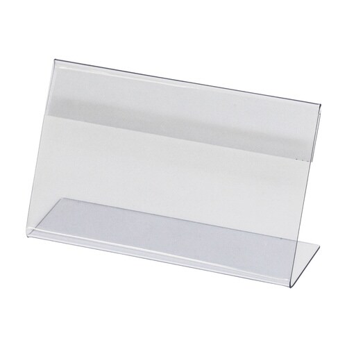 名札立(L型) 70×110mm(トウメイ)