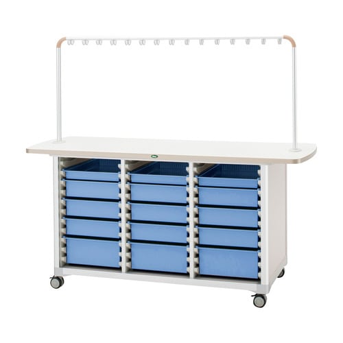 作業台(WT−1506B)ピンク/ブルー