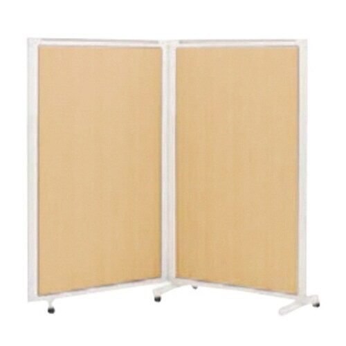 木目柄スクリーン(2連)180×150 ナチュラル