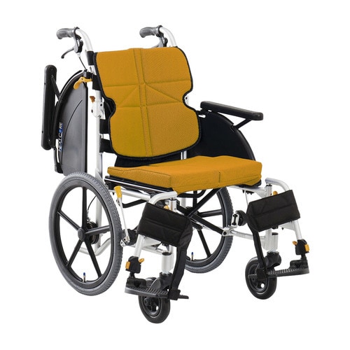介助式車いすNEXT−31B(多機能) オレンジ