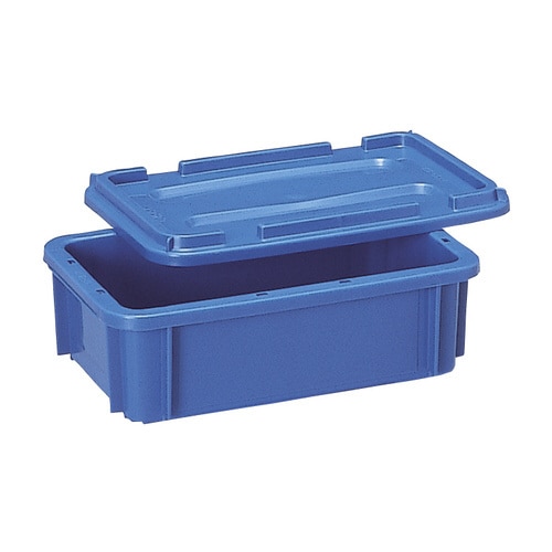 ポリコンテナー(蓋付)PT−5 ブルー