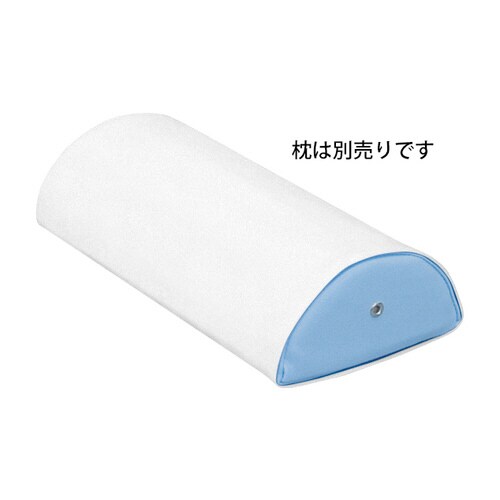 半円額マクラ用綿製カバー C−08 白