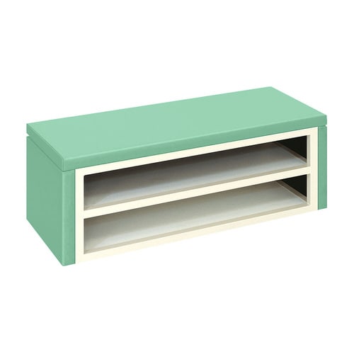 下駄箱ベンチ(01)(W60)Lグリーン