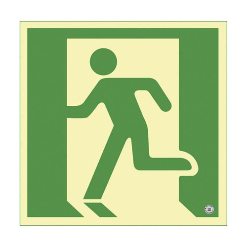 高輝度蓄光避難誘導標識(蓄光SN−2805)