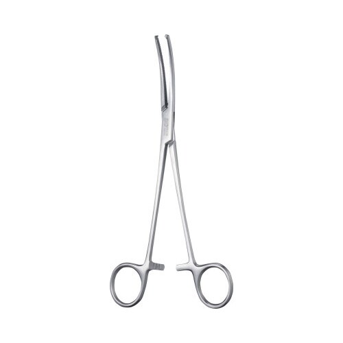 止血鉗子 コッヘル 有鈎 反 185mm