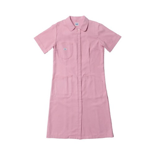 Leeレディスワンピース ピンク XL