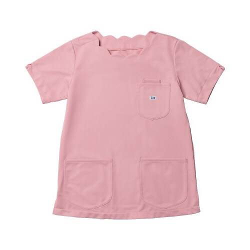 Leeレディススカラップスクラブ ピンク S