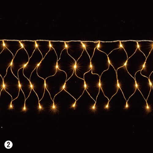 LED96球ネックレスライト ゴールド