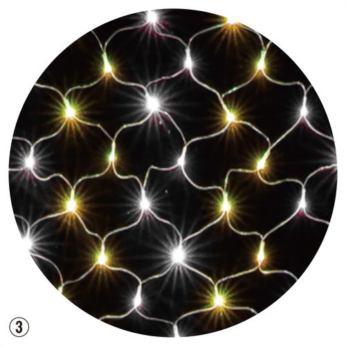 LED320球ライト ゴールド/ホワイト