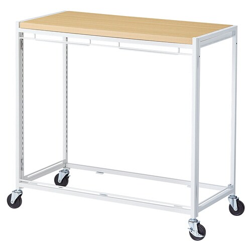 ハコマルシェワゴン本体W90 エクリュ天板