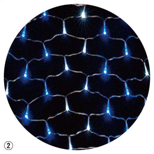 LED320球ライト ブルー/ホワイト