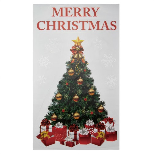 ウインドウステッカー 大 クリスマスツリー