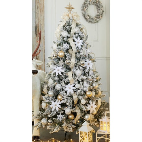 ツリーセット スノーホワイト H180cm