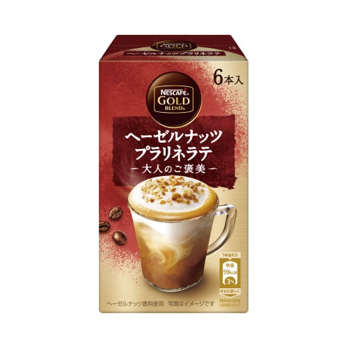 ネスカフェGB 大人のご褒美ヘーゼルナッツラテ6P