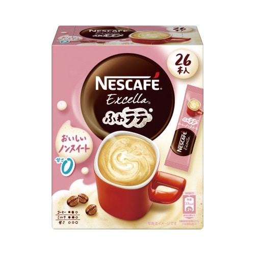 ネスカフェ エクセラ ふわラテノンスイート26P