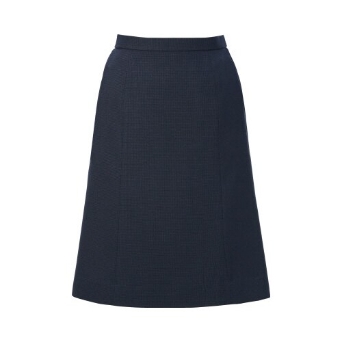 AラインスカートAS2338ネイビー17号