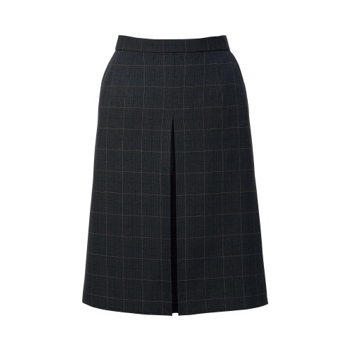 プリーツスカートAS2339グレイ×ピンク17号