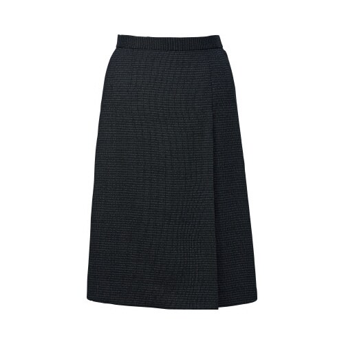 ロングプリーツスカートAS2342ブラック13号