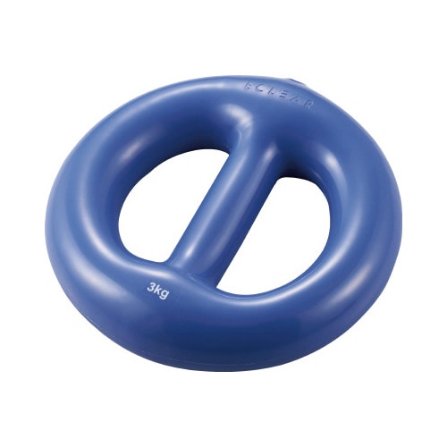 ダンベル やわらか リング型 3kg ブルー