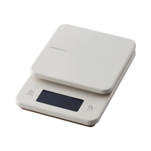 キッチンスケール デジタル 計量器 アイボリー