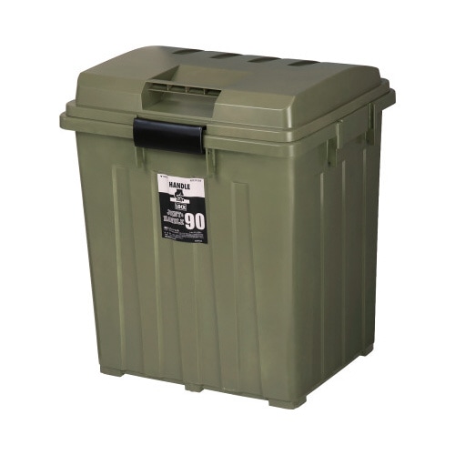 連結ハンドルペール90型 カーキグリーン