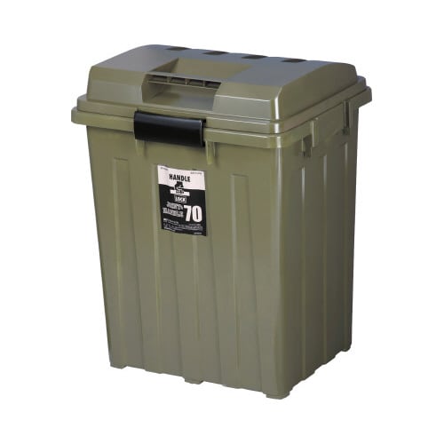 連結ハンドルペール70型 カーキグリーン