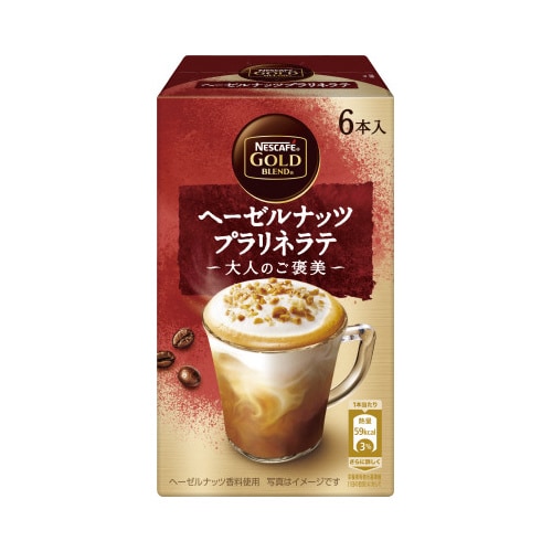 ネスカフェGB大人のヘーゼルナッツラテ6P×3