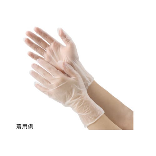 プラスチック手袋 粉無し M 100枚×20