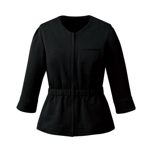 オーバーブラウス FB71422 ブラック 17号