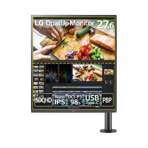 27.6インチアームモニター