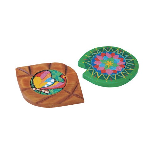 モザイクコースター (2枚組)