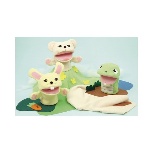 たのしいパペットづくり(黄)