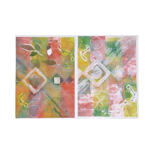 コラグラフ版画セット