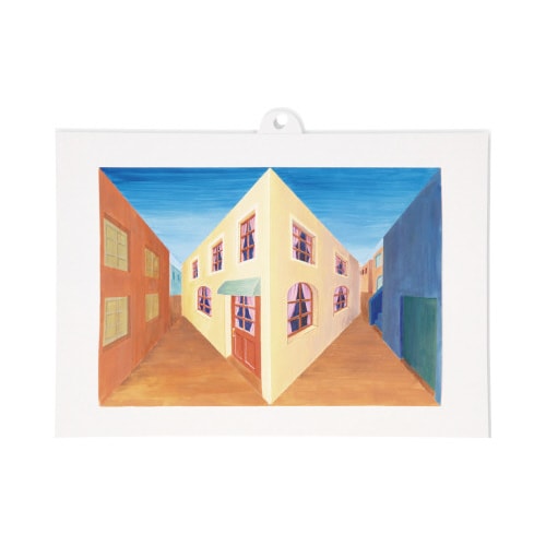 立体トリック絵画