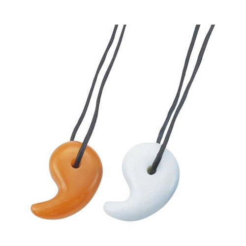 高蝋石まがたまカット済・穴有