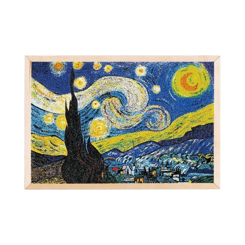 砂絵額縁(簡易木製額縁) 中