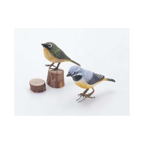 ウッドカービングA 小鳥(しな)